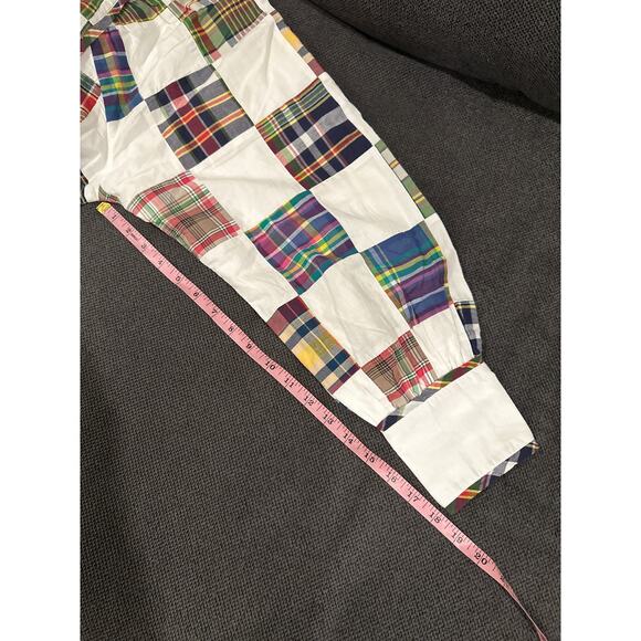 Sezane Chemise Bruna Patchwork Long Sleeve Blouse FR 46 US 14 Boho Cottagecore - Picture 13 of 13